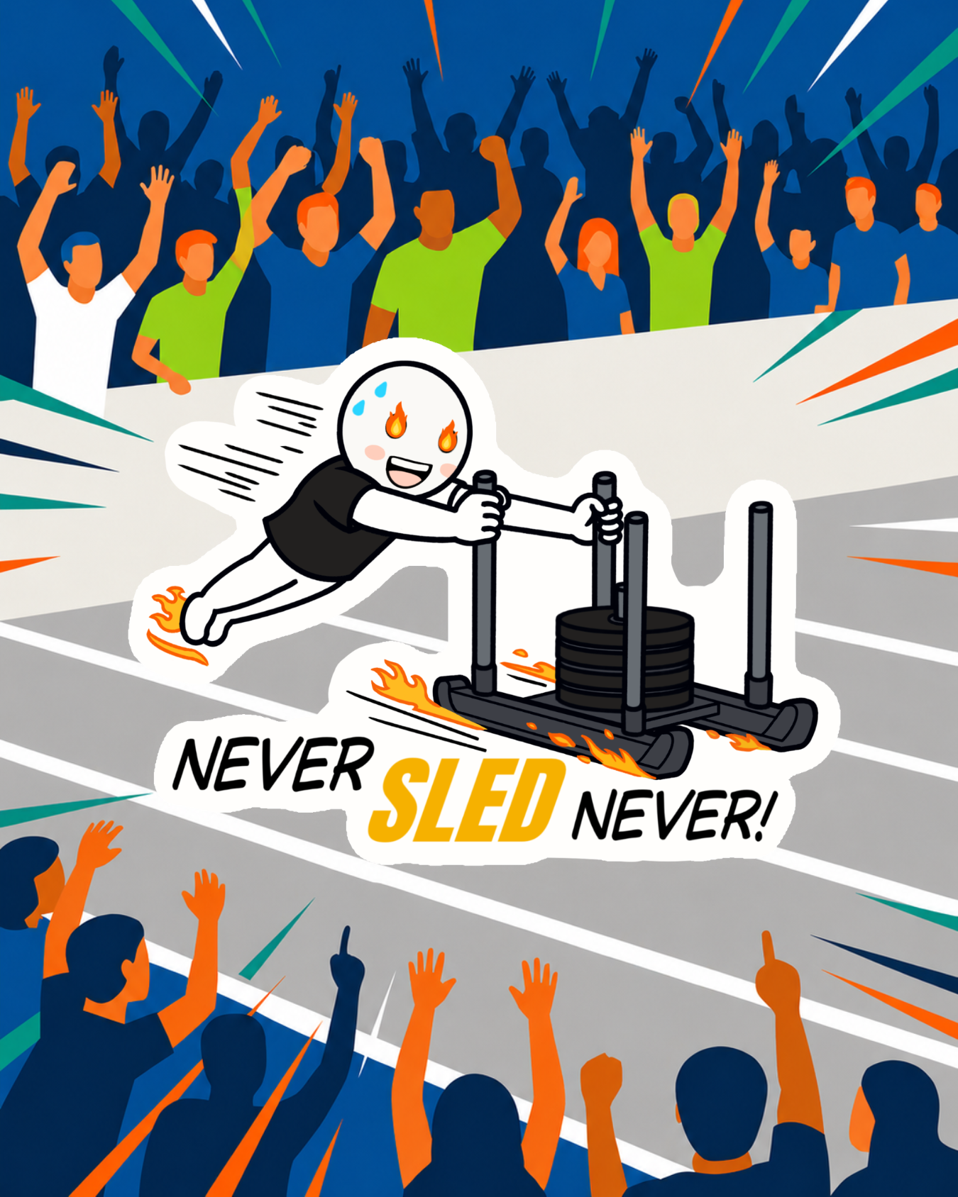 Never Sled Never!